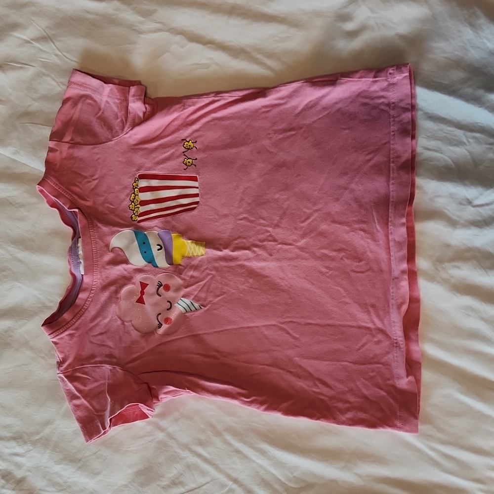 Hanna Andersson 110 carnival pink shirt 110 5